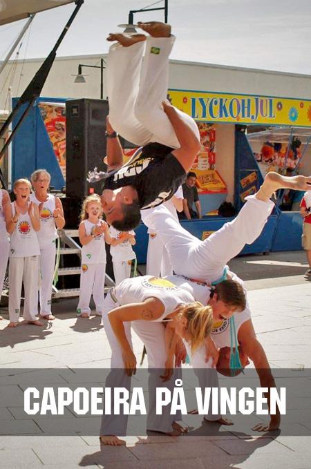 Prova på Capoeira på Vingen